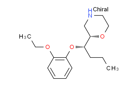 DY1N7127 | 868686-89-9 | MORPHOLINE, 2-[(1S)-1-(2-ETHOXYPHENOXY)BUTYL]-, (2S)-
