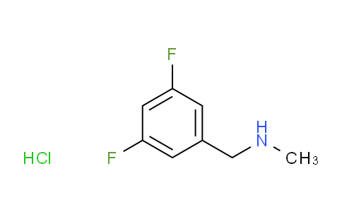 90389-29-0 | 1-(3,5-二氟苯基)-N-甲基甲胺盐酸盐