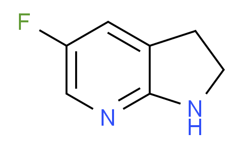 1243165-09-4 | 5-fluoro-1H,2H,3H-pyrrolo[2,3-b]pyridine