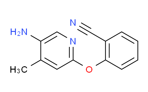 1500642-52-3 | 2-(5-amino-4-methylpyridin-2-yl)oxybenzonitrile