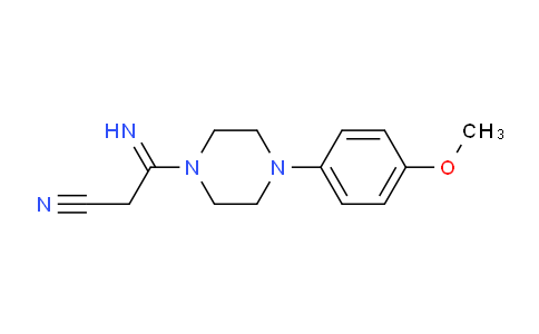 MC1N9136 | 338396-63-7 | 3-imino-3-[4-(4-methoxyphenyl)piperazin-1-yl]propanenitrile
