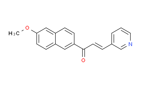 DY1P1116 | 104890-70-2 | 2-Propen-1-one, 1-(6-methoxy-2-naphthalenyl)-3-(3-pyridinyl)-