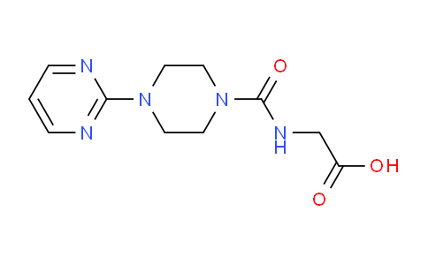 1156896-57-9 | [(4-Pyrimidin-2-yl-piperazine-1-carbonyl)-amino]-acetic acid