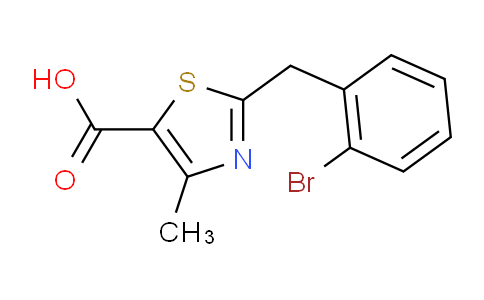 MC1P6617 | 1053656-69-1 | 2-(2-Bromobenzyl)-4-methylthiazole-5-carboxylic acid