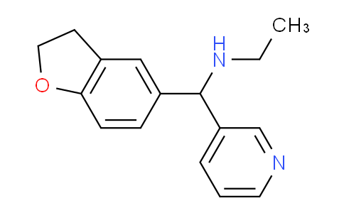 CAS No. 1153744-84-3, 3-Pyridinemethanamine, α-(2,3-dihydro-5-benzofuranyl)-N-ethyl-