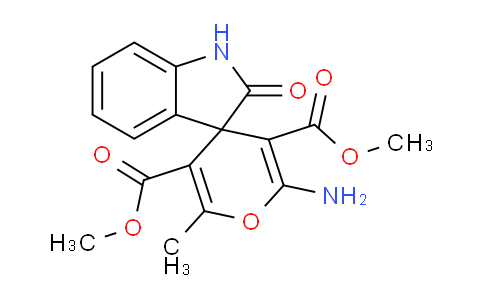 MC1R3744 | 401461-50-5 | 3',5'-dimethyl 6'-amino-2'-methyl-2-oxo-1,2-dihydrospiro[indole-3,4'-pyran]-3',5'-dicarboxylate