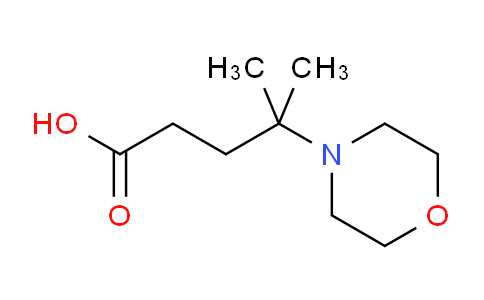 933723-00-3 | 4-Methyl-4-(morpholin-4-yl)pentanoic acid