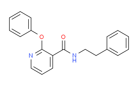 MC1R6135 | 850263-20-6 | 3-Pyridinecarboxamide, 2-phenoxy-N-(2-phenylethyl)-