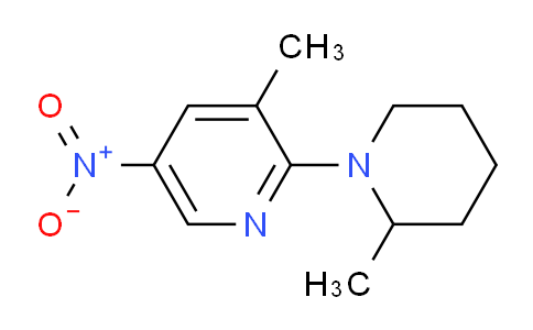 MC1R7296 | 1443982-08-8 | 3-methyl-2-(2-methylpiperidin-1-yl)-5-nitropyridine