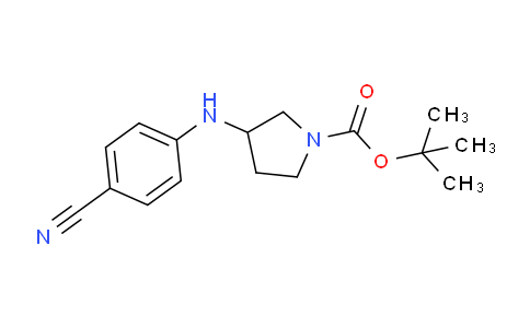 609789-06-2 | tert-Butyl 3-(4-Cyanophenyl)aminopyrrolidine-1-carboxylate