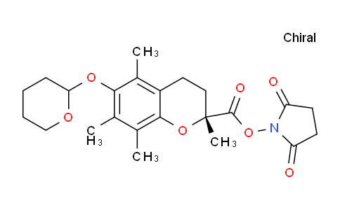 MC1S3417 | 1069137-73-0 | Succinimidyl (2R)-6-(Tetrahydro-2H-pyran-2-yloxy)-2,5,7,8-tetramethylchroman-2-carboxylate
