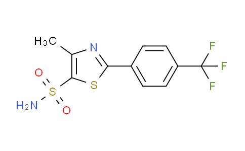 2197055-60-8 | 4-Methyl-2-(4-trifluoromethylphenyl)-thiazole-5-sulfonic acid amide