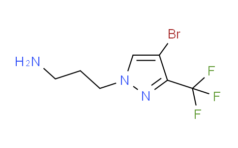 DY1S5930 | 1006480-52-9 | 1H-Pyrazole-1-propanamine, 4-bromo-3-(trifluoromethyl)-