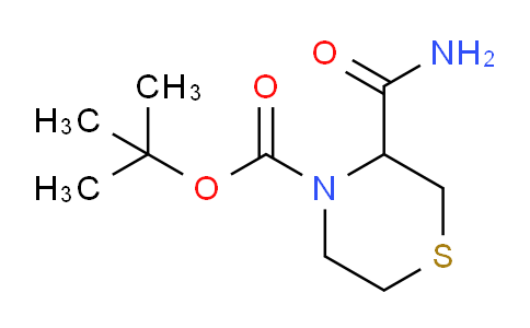MC1S5932 | 1263377-99-6 | 4-Boc-thiomorpholine-3-carboxylic acid amide