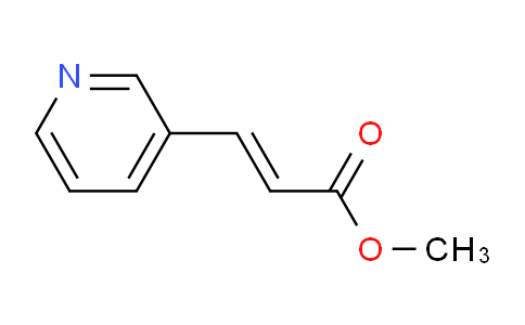 CAS No. 81124-48-3, 2-Propenoic acid, 3-(3-pyridinyl)-, methyl ester, (E)-