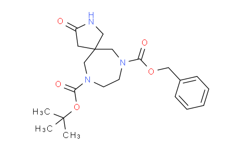 MC1S7452 | 1250999-19-9 | O7-benzyl O10-tert-butyl 3-oxo-2,7,10-triazaspiro[4.6]undecane-7,10-dicarboxylate