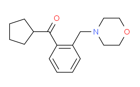 898751-37-6 | Cyclopentyl-[2-(morpholin-4-ylmethyl)phenyl]methanone