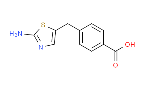 1038381-40-6 | 4-(2-氨基-噻唑-5-基甲基)-苯甲酸
