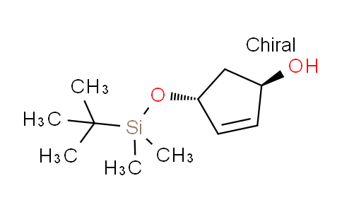 MC1T4641 | 61740-30-5 | 2-Cyclopenten-1-ol, 4-[[(1,1-dimethylethyl)dimethylsilyl]oxy]-, (1R,4R)-