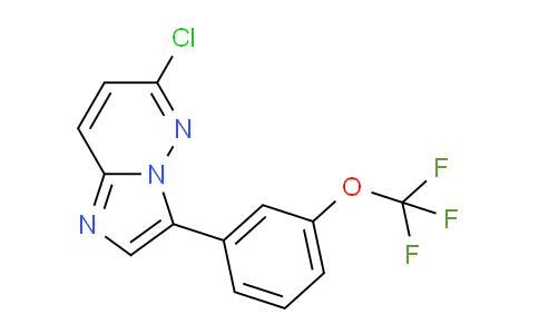 928337-00-2 | IMIDAZO[1,2-B]PYRIDAZINE, 6-CHLORO-3-[3-(TRIFLUOROMETHOXY)PHENYL]-