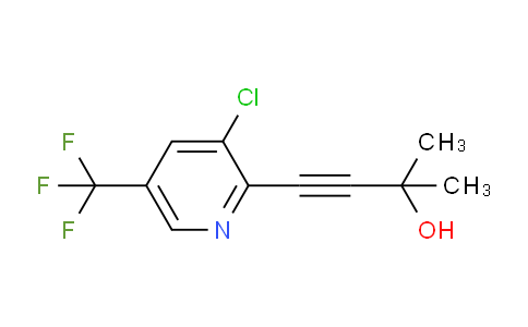 MC1T9869 | 865657-83-6 | 4-[3-Chloro-5-(trifluoromethyl)-2-pyridinyl]-2-methyl-3-butyn-2-ol