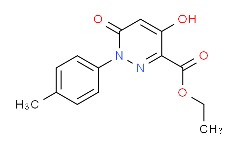 1105193-06-3 | Ethyl 4-hydroxy-1-(4-methylphenyl)-6-oxo-1,6-dihydropyridazine-3-carboxylate