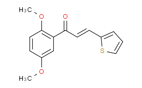 MC1U7041 | 941717-87-9 | (2E)-1-(2,5-ジメトキシフェニル)-3-(チオフェン-2-イル)プロプ-2-エン-1-オン