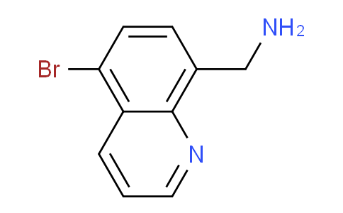 CAS No. 1564729-18-5, (5-Bromoquinolin-8-yl)methanamine