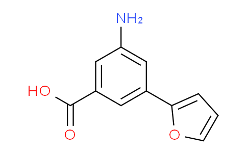 MC1W1145 | 1262010-42-3 | Benzoic acid, 3-amino-5-(2-furanyl)-