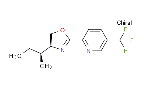 2828439-59-2 | (S)-4-((S)-仲丁基)-2-(5-(三氟甲基)吡啶-2-基)-4,5-二氢恶唑