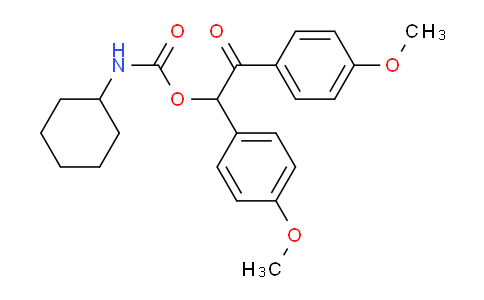 196599-80-1 | 1,2-Bis(4-methoxyphenyl)-2-oxoethyl Cyclohexylcarbamate
