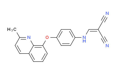 MC1W6866 | 1024280-80-5 | 2-({4-(2-Methyl-8-quinolinyl)oxyanilino}methylene)malononitrile