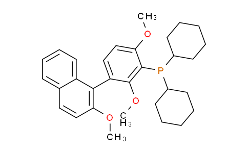 CAS No. 2223634-83-9, Dicyclohexyl[2,6-dimethoxy-3-(2-methoxy-1-naphthyl)phenyl]phosphine