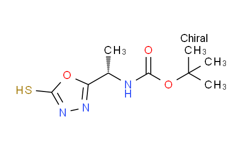1173685-53-4 | (1S)-1-(5-巯基-1,3,4-恶二唑-2-基)乙基氨基甲酸叔丁酯