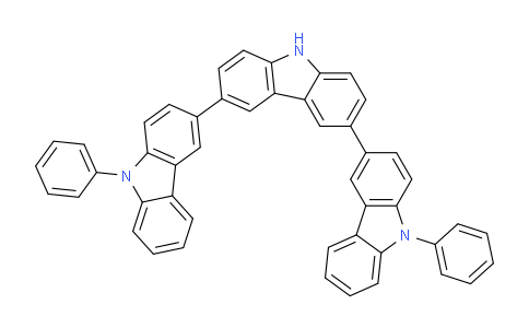 1060735-19-4 | 9,9''-Diphenyl-9H,9'H,9''H-3,3':6',3''-tercarbazole