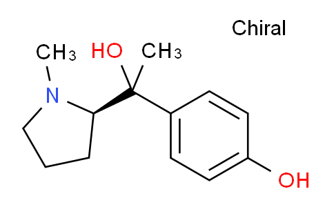 1909301-23-0 | 4-{1-hydroxy-1-(2R)-1-methylpyrrolidin-2-ylethyl}phenol