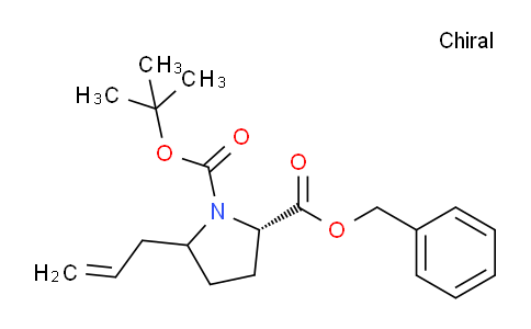 DY1Y7027 | 863660-29-1 | 2-Benzyl 1-tert-butyl (2S)-5-(prop-2-en-1-yl)pyrrolidine-1,2-dicarboxylate