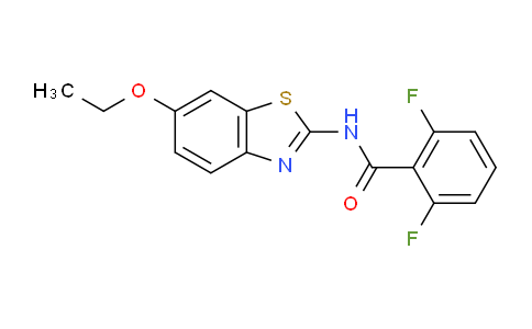 476277-40-4 | N-(6-乙氧基-1,3-苯并噻唑-2-基)-2,6-二氟苯甲酰胺