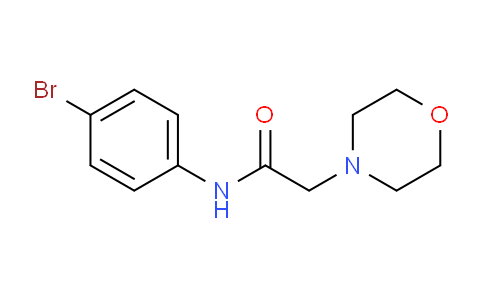 CAS No. 89473-80-3, N-(4-bromophenyl)-2-(morpholin-4-yl)acetamide