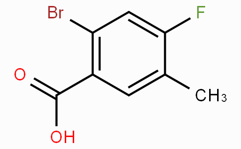 CAS No. 1003709-39-4, 2-Bromo-4-fluoro-5-methylbenzoic acid