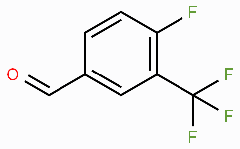 CAS No. 67515-60-0, 4-Fluoro-3-(trifluoromethyl)
benzaldehyde