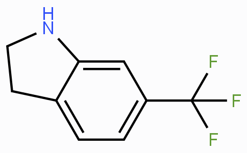 CAS No. 181513-29-1, 6-(Trifluoromethyl)indoline