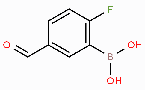 CAS No. 352534-79-3, 2-氟-5-醛基苯硼酸