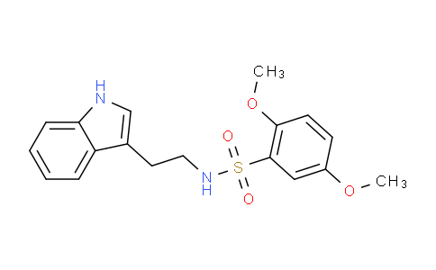 DY200P34 | 880139-07-1 | BENZENESULFONAMIDE, N-[2-(1H-INDOL-3-YL)ETHYL]-2,5-DIMETHOXY-