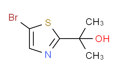 CAS No. 879488-37-6, 2-(5-Bromo-1,3-thiazol-2-yl)propan-2-ol