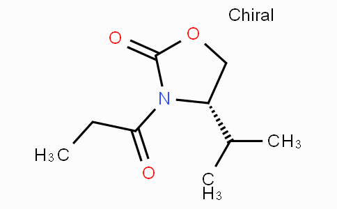 CAS No. 77877-19-1, (S)-(+)-4-Isopropyl-3-propionyl
-2-oxazolidinone