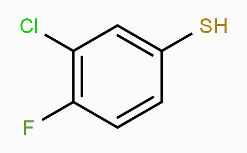 CAS No. 60811-23-6, 3-Chloro-4-fluorothiophenol