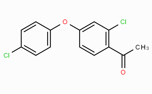 119851-28-4 | 1-[2-Chloro-4-(4-chlorophenoxy)phenyl]ethan-1-one