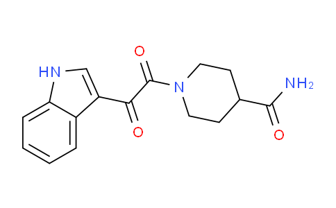 MC201B21 | 497083-27-9 | 1-[2-(1H-indol-3-yl)-2-oxoacetyl]piperidine-4-carboxamide