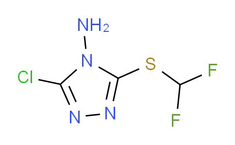 DY201F52 | 869943-14-6 | 4-amino-5-chloro(difluoro)methyl-4H-1,2,4-triazole-3-thiol
